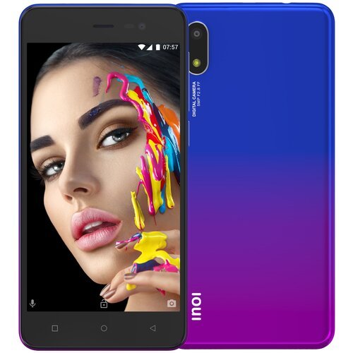Смартфон INOI 2 Lite 2021 1/16 ГБ, 2 micro SIM, purple blue