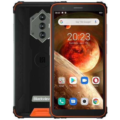 Смартфон Blackview BV6600 4/64 ГБ, Dual nano SIM, оранжевый