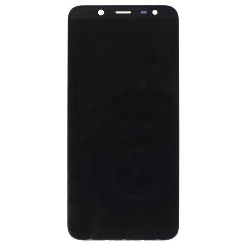 Дисплей для Samsung J600F Galaxy J6 (2018) в сборе с тачскрином (черный) (TFT с регулировкой яркости)