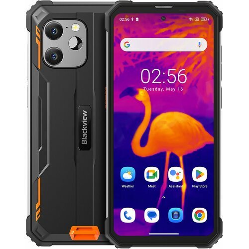 Смартфон Blackview BV8900 8/256 ГБ, Dual nano SIM, оранжевый