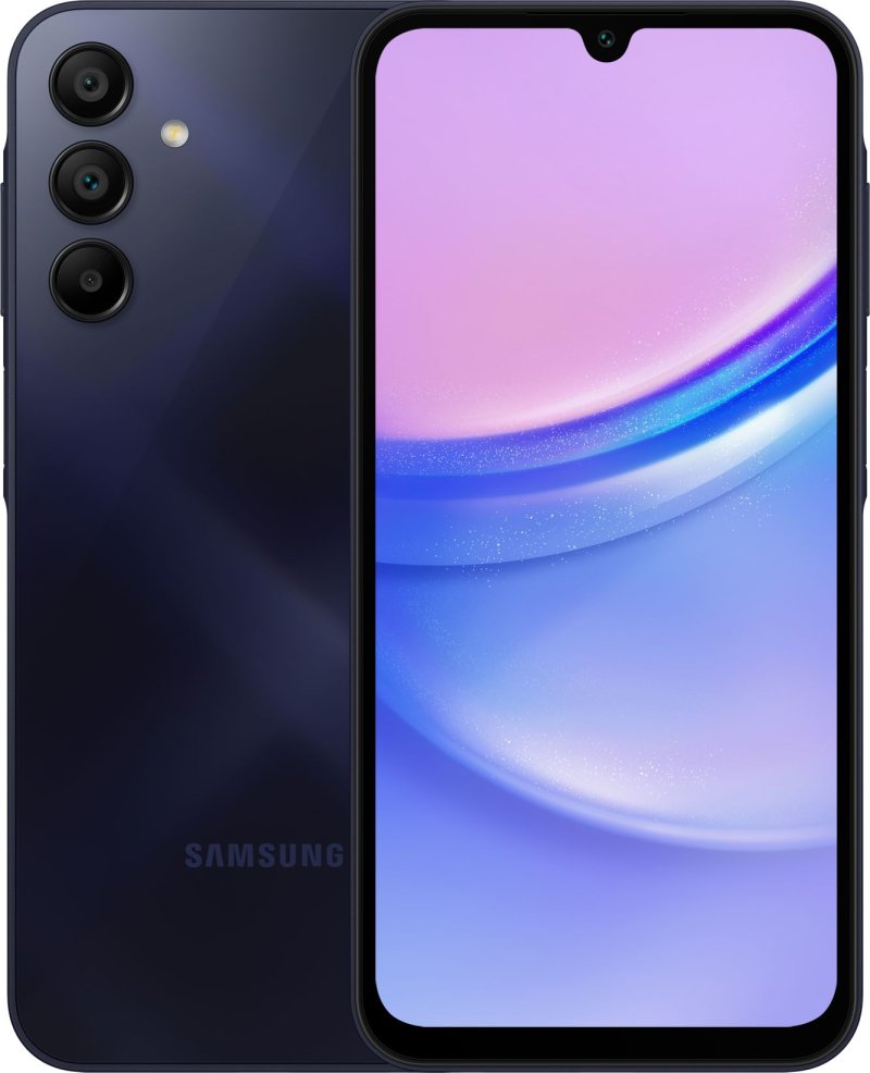 Смартфон Samsung Galaxy A15 6/128Gb Blue Black SM-A155FZKGMEA