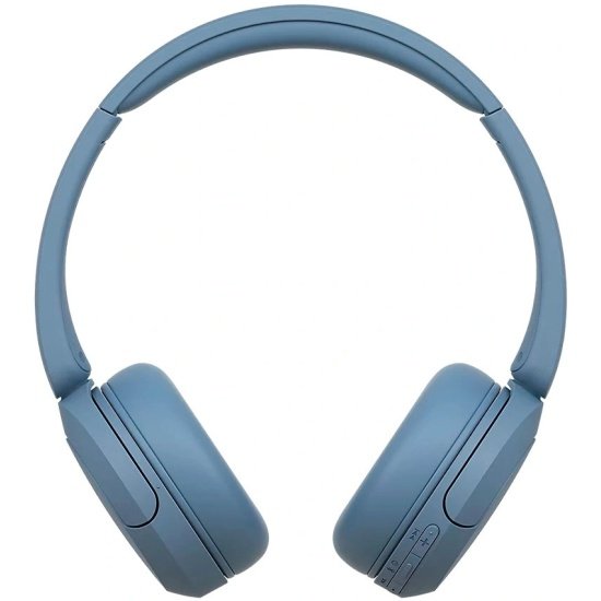 Гарнитура wireless Sony WH-CH520/L накладные, синий, BT, оголовье