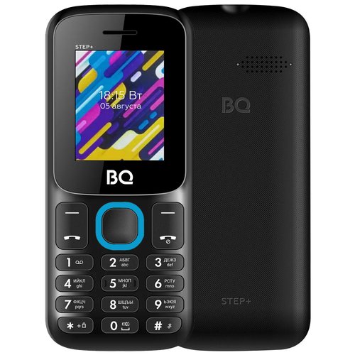 Телефон BQ 1848 Step+, 2 SIM, черно-синий