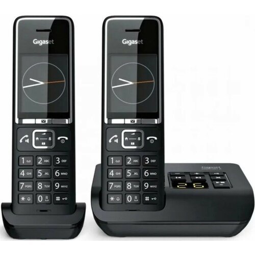 Радиотелефон Gigaset Comfort 550A DUO RUS, черный l36852-h3021-s304