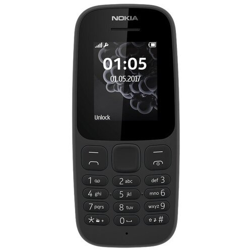 Nokia 105 Dual sim (2017) Black (Черный)