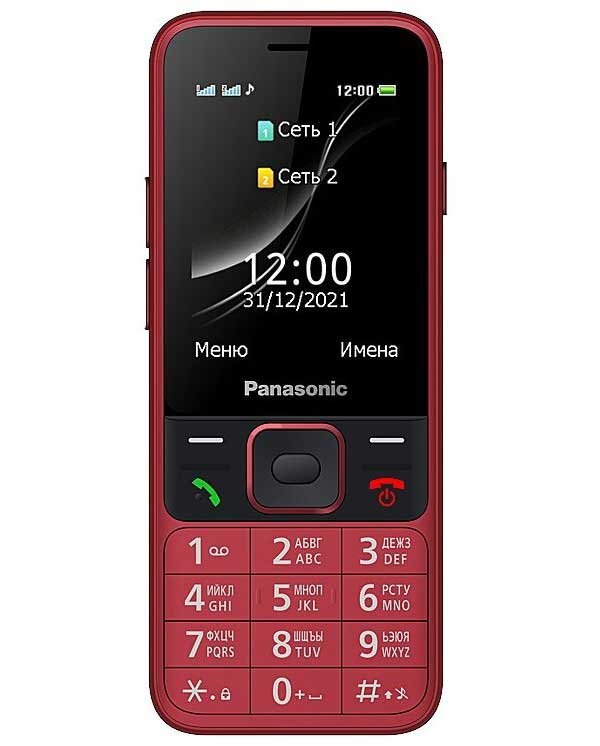 Мобильный телефон Panasonic KX-TF200RU Red