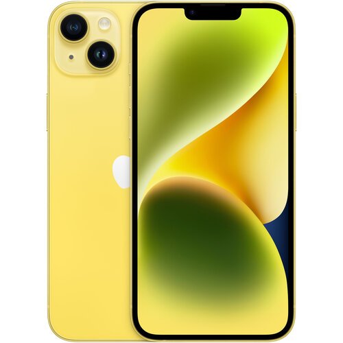 Смартфон Apple iPhone 14 Plus 256 ГБ RU, Dual: nano SIM + eSIM, желтый