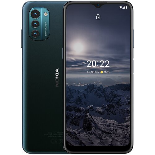 Смартфон Nokia G21 6/128 ГБ, Dual nano SIM, скандинавский синий