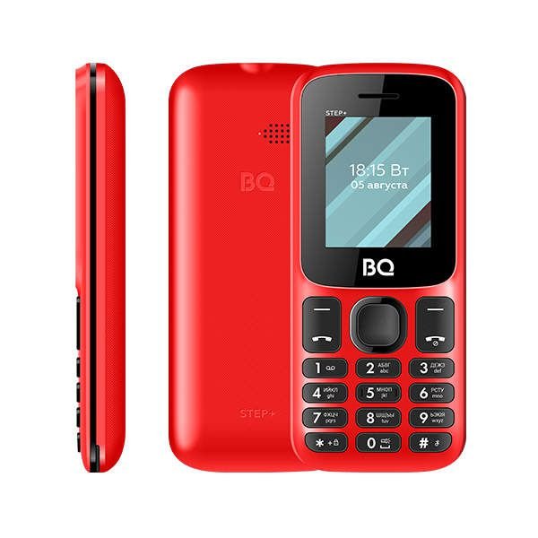 Телефон BQ 1848 Step+ Red/Black