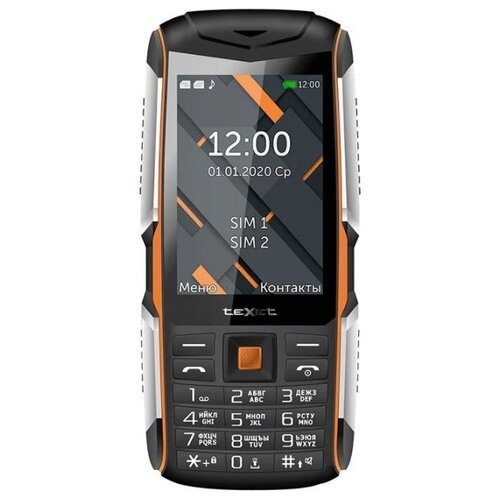 TeXet TM-D426, 2 SIM, черный/оранжевый