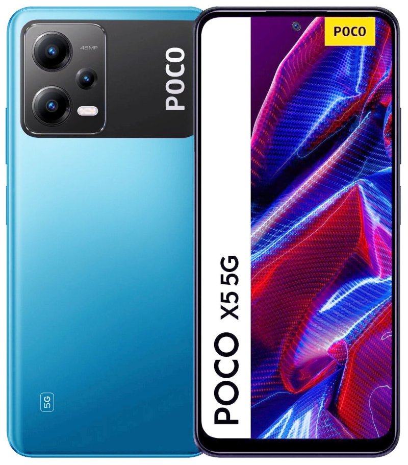 Смартфон Poco X5 5G 6/128Gb Blue