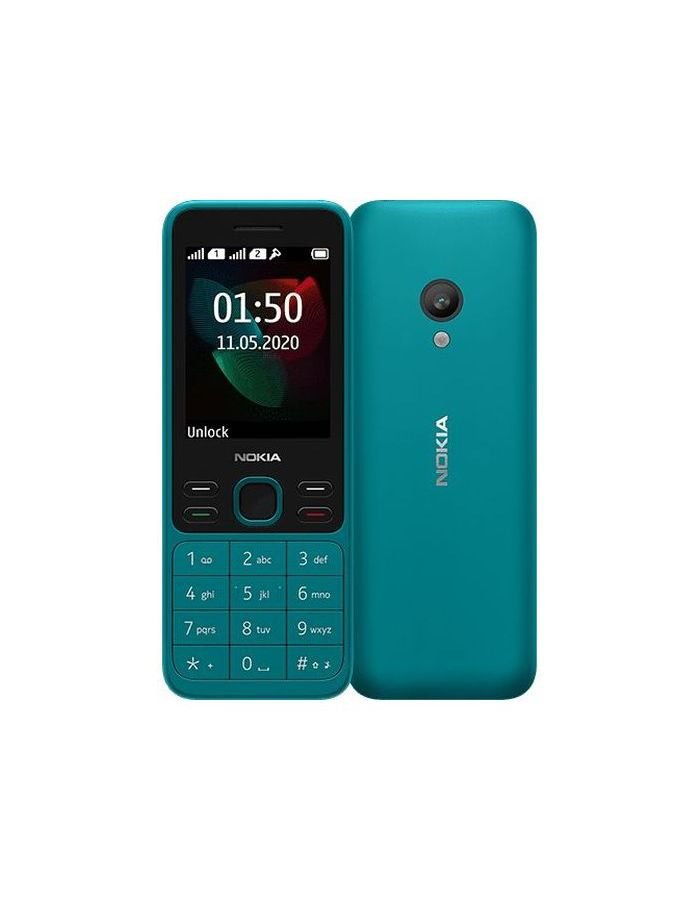 Мобильный телефон Nokia 150 Dual sim (2020) Cyan