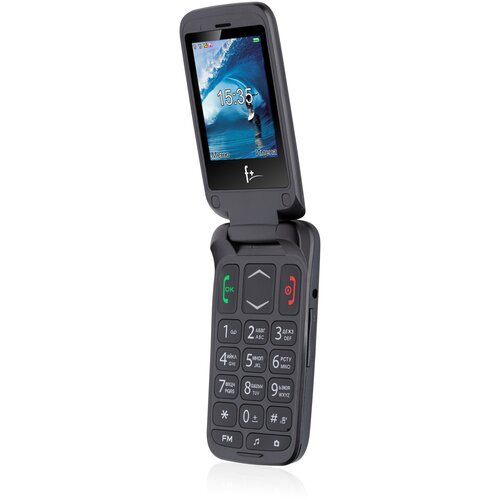 Телефон F+ Ezzy Trendy1, 2 SIM, серый
