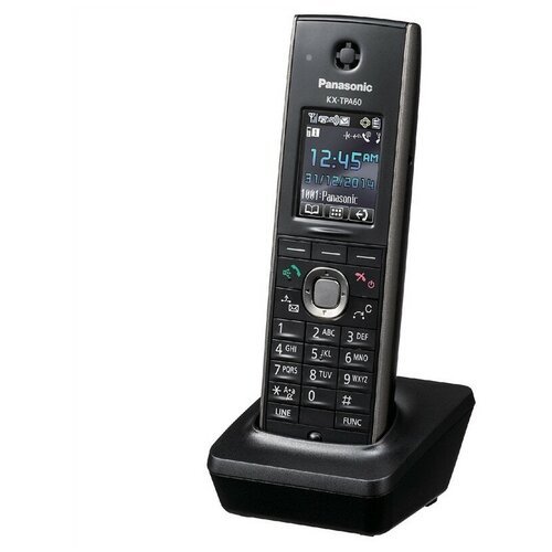 Panasonic KX-TPA60RUB - Дополнительная трубка DECT (радиотелефон) , цвет: черный