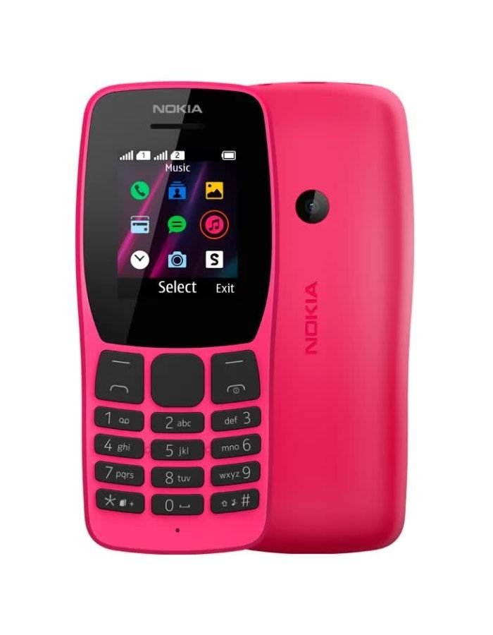 Мобильный телефон Nokia 110 (2019) Dual Sim Pink