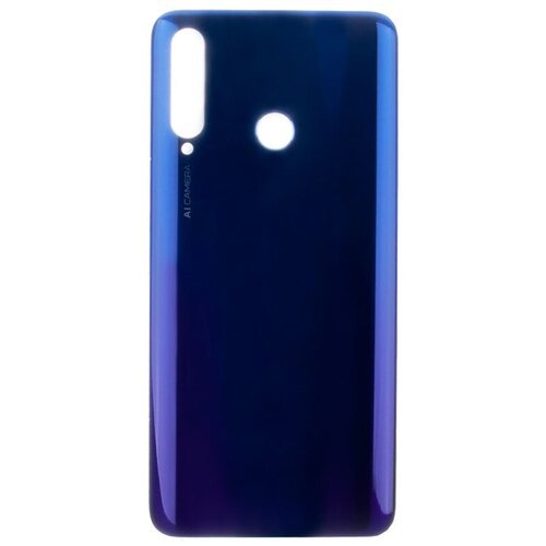 Задняя крышка для Huawei Honor 20e (синяя) (premium)