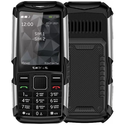 Телефон teXet, TM-D314 цвет черный