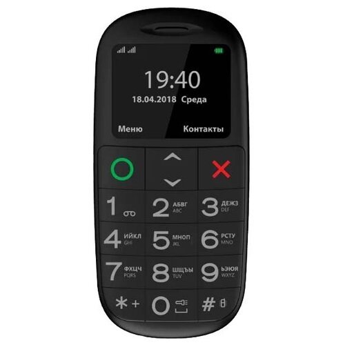 Телефон Vertex C312 Black