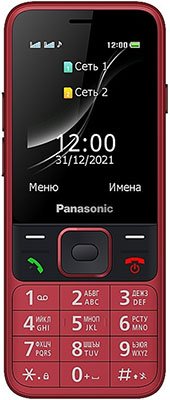 Мобильный телефон Panasonic KX-TF200 32Mb красный