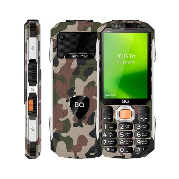 Мобильный телефон BQ 3586 Tank Max Camouflage
