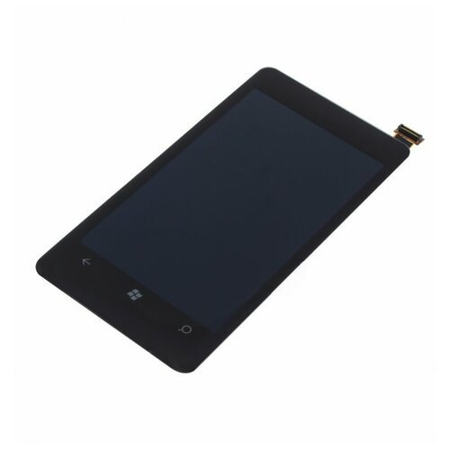 Дисплей для Nokia Lumia 800 (в сборе с тачскрином) черный