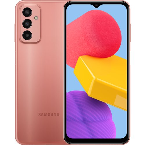Смартфон Samsung Galaxy M13 4/64 ГБ, Dual nano SIM, оранжевая медь