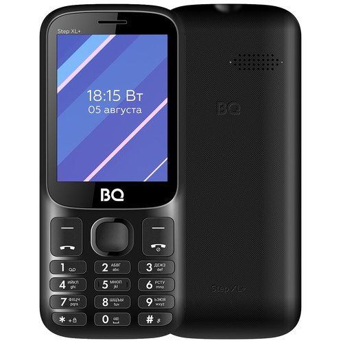 Телефон BQ 2820 Step XL+, черно-красный