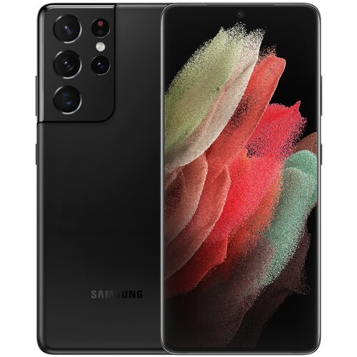 Смартфон Samsung Galaxy S21 Ultra 5G (SM-G998B) 16/512 ГБ RU, черный фантом