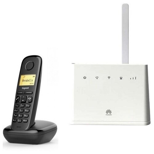Комплект Sim 311-1 стационарный сотовый телефон 4G 3G GSM с радиотрубкой под СИМ карту