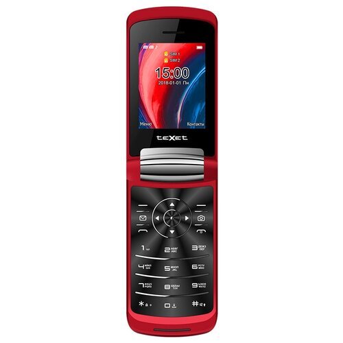 Мобильный телефон teXet TM-317 красный