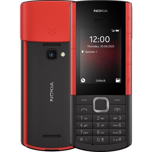 Телефон Nokia 5710 XpressAudio (TA-1504), 2 SIM, black-red