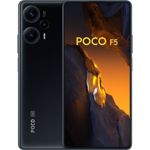 Смартфон Xiaomi POCO F5 12/256 ГБ Global, Dual nano SIM, черный