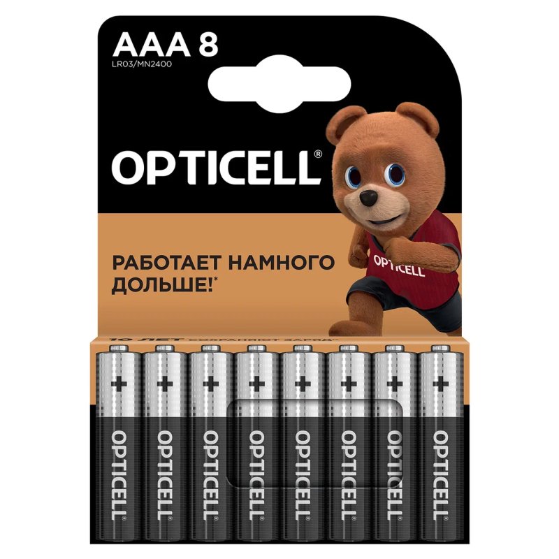 Батарейки Opticell Opticell Батарейки AAA 8шт