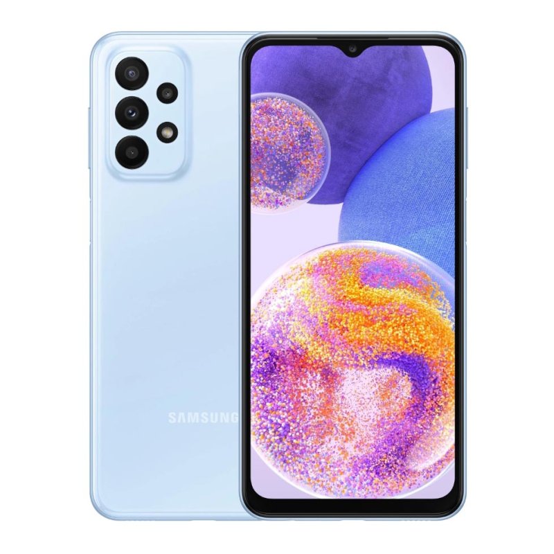 Смартфон Samsung Galaxy A23 4/128 Гб, голубой