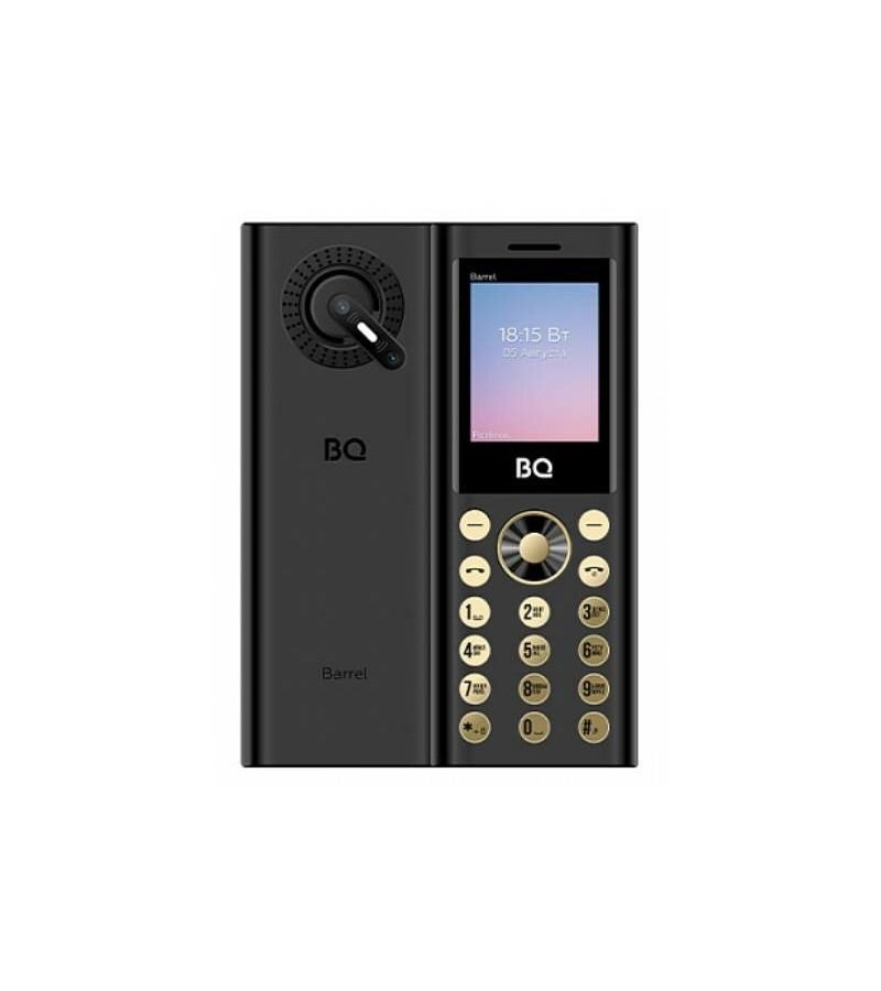 Мобильный телефон BQ 1858 BARREL BLACK GOLD (3 SIM)