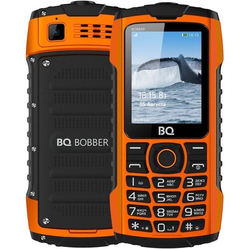 Телефон BQ 2439 Bobber, 2 SIM, оранжевый