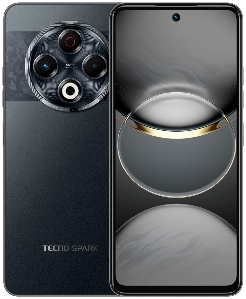 Смартфон Tecno SPARK 30 KL6, 128/8 Гб, Stellar Shadow Смартфон Tecno SPARK 30 KL6, 128/8 Гб, Stellar Shadow