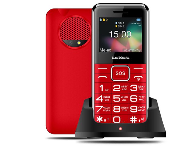 Сотовый телефон teXet TM-B319 Red