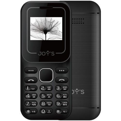 Телефон JOY'S S19, 2 micro SIM, черный