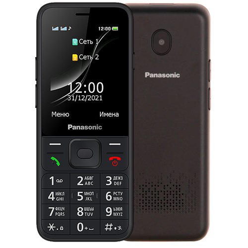 Мобильный телефон Panasonic TF200 32Mb серый моноблок 2Sim 2.4' 240x320 0.3Mpix GSM900/1800 MP3 FM microSD max32Gb