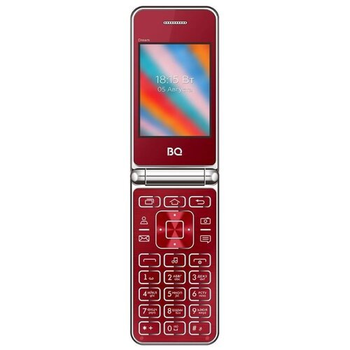 Телефон BQ 2445 Dream, 2 SIM, красный
