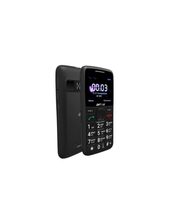 Мобильный телефон Digma S220 Linx 32Mb черный