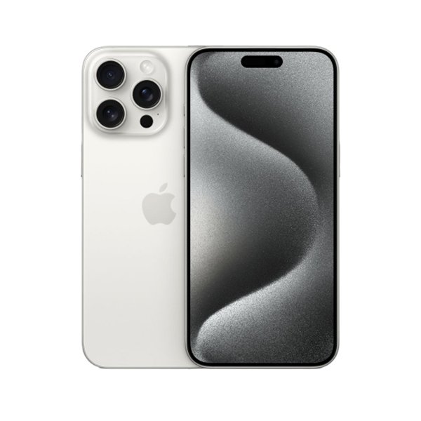 Смартфон Apple iPhone 15 Pro, 256 ГБ, (2 SIM), White Titanium