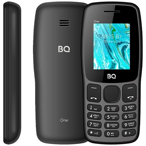 Мобильный телефон BQ 1852 One 1.77', 1000mAh, micro-USB, черный