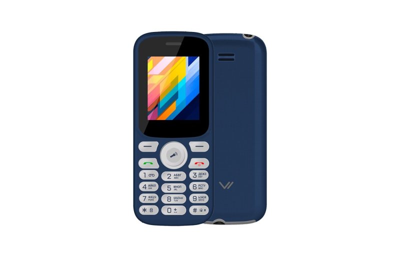 Мобильный телефон Vertex M124 Blue/White