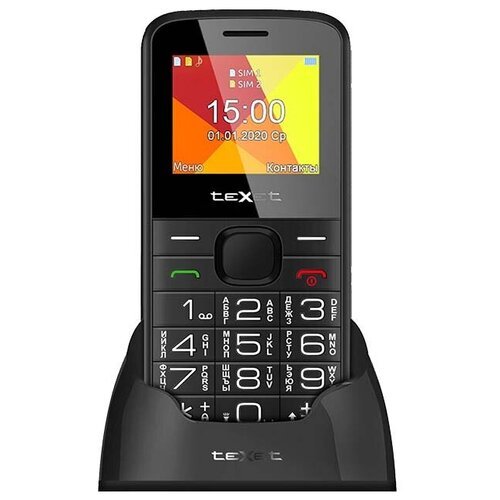 Мобильный телефон teXet TM-B201 черный .
