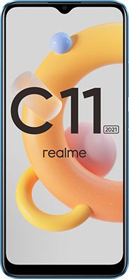 Смартфон Realme C11 2021 (2/32) голубое озеро