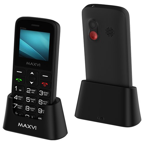 Мобильный телефон Maxvi B100DS Черный
