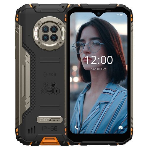 Смартфон DOOGEE S96 Pro 8/128 ГБ, 2 SIM, огненно-оранжевый