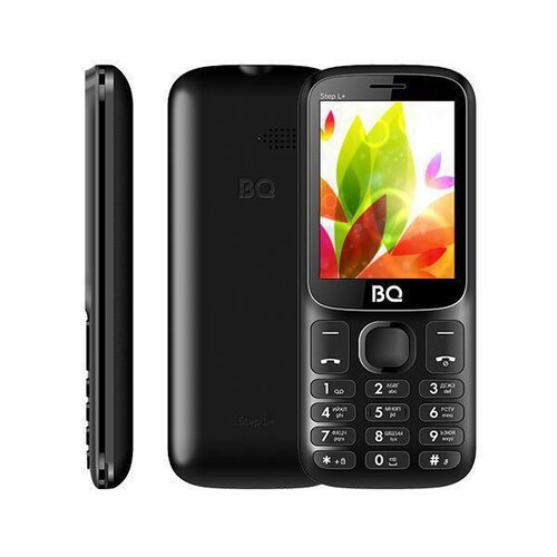 Телефон BQ M-2440 Step L+, 2 SIM, черный